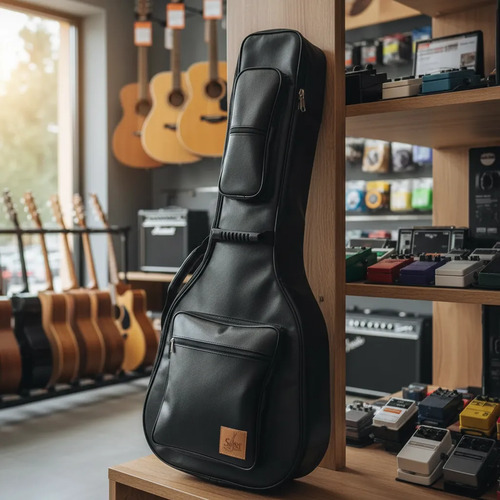 Bag violão clássico preto Soler Capas linha profissional