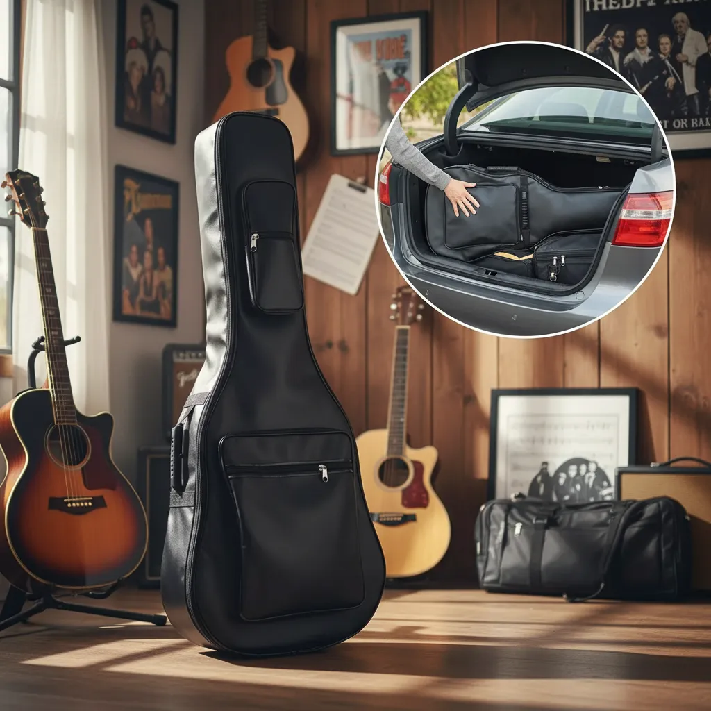 Bag violão folk acolchoado Soler Capas